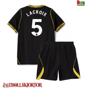 Chelsea Maxence Lacroix #5 Borta Kläder Barn 2026-27 Kortärmad (+ Korta byxor)